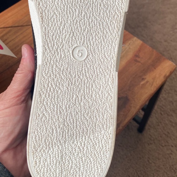 Art Class Glitter Sneakers Star Laces Casual Shoes Girls Women's Size 5 - Picture 8 of 13